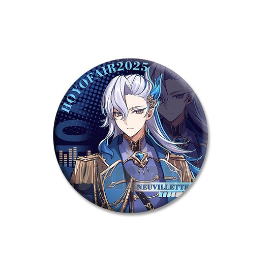 Badge [Genshin Impact] - Neuvillette - Hoyofair 2025 Dimensional Detective Chronicles