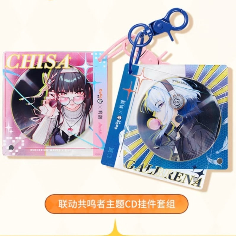 Acrylic Strap Keychain Set [Wuthering Waves] - Chisa et Galbrena - CoCo Collab