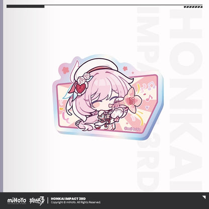 Badge Acrylic [Honkai Impact 3rd] - Elysia - HONKAI MEME Series