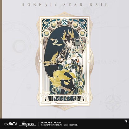 Metal Bookmark [Honkai: Star Rail] - Chrysos Heir Portrait - As I've Written Series