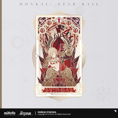 Metal Bookmark [Honkai: Star Rail] - Chrysos Heir Portrait - As I've Written Series
