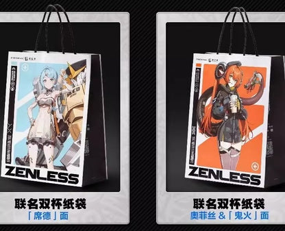 [ZZZ Zenless Zone Zero] - Set de 2 Gobelet (Orphie et Seed) + 1 Sac Double Face - Chapanda Tea Collab