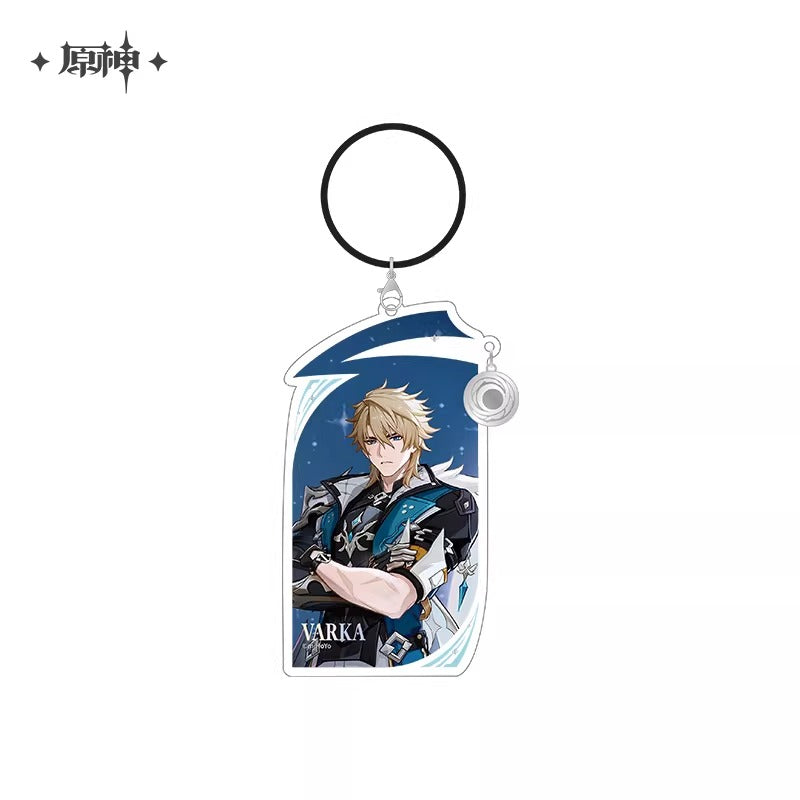 Acrylic Strap [Genshin Impact] - Varka - A Traveler on a Winter's Night