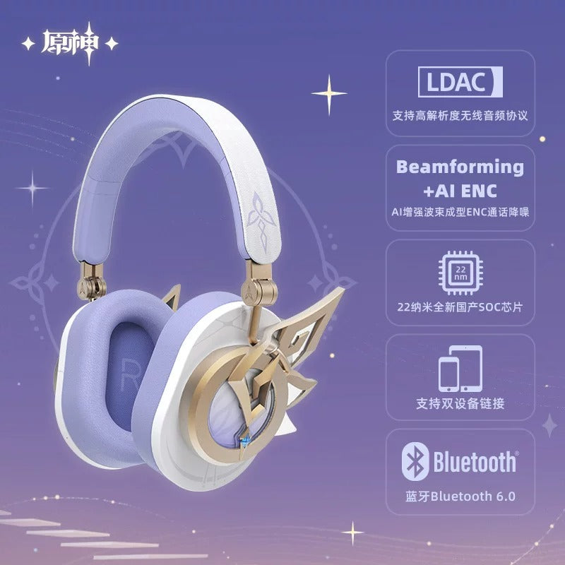 Casque Audio Sans Fil [Genshin Impact] - Nicole - Moondrop Edge 2 x Genshin Collab (CN ver.)