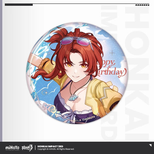Badge [Honkai Impact 3rd] - Himeko - 2025 Birthday Series
