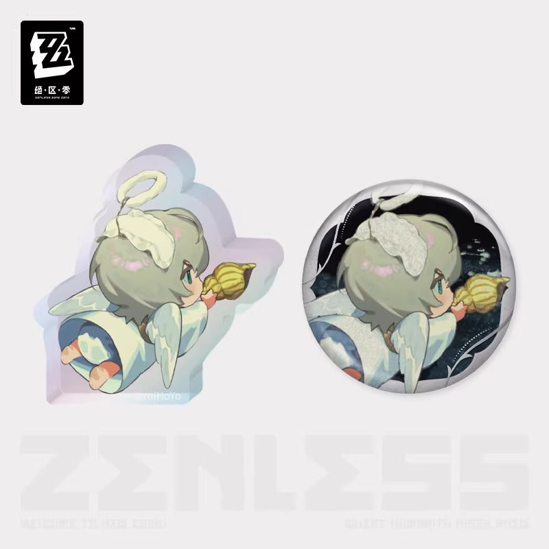 Badge et Standee Set [ZZZ Zenless Zone Zero] - The Impending Crash of Waves