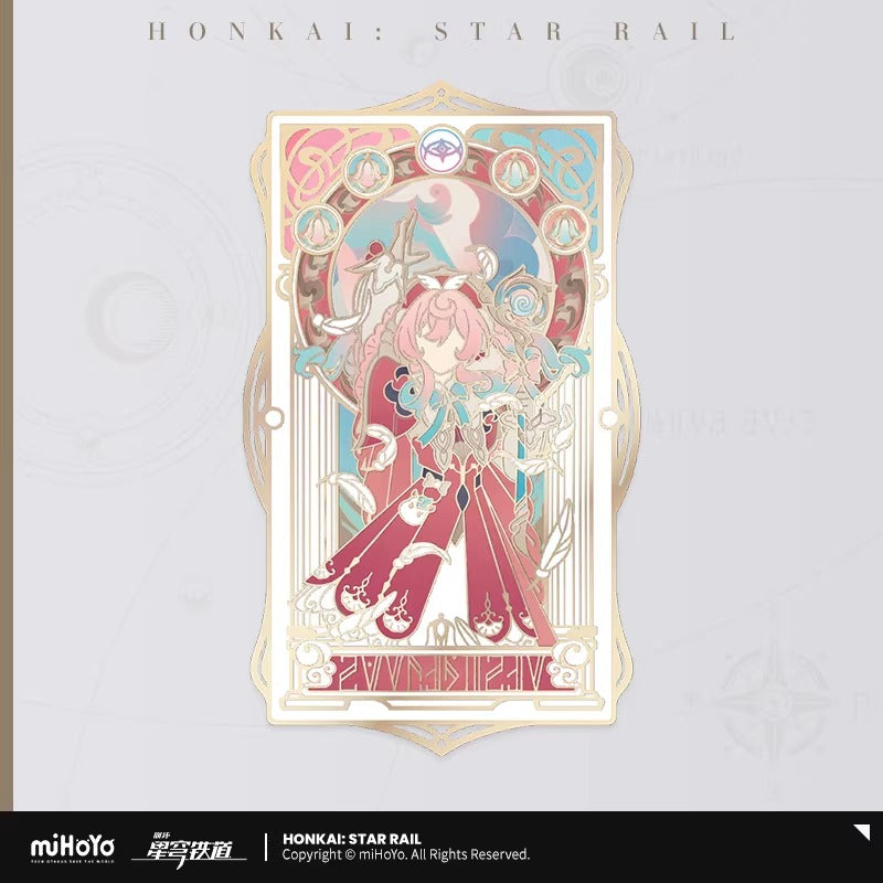 Metal Bookmark [Honkai: Star Rail] - Chrysos Heir Portrait - As I've Written Series