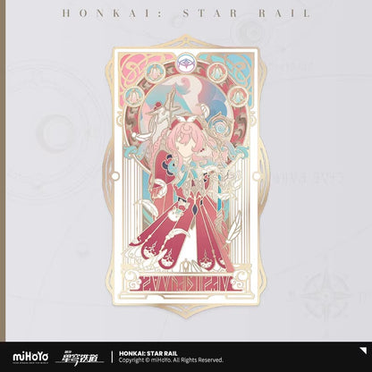 Metal Bookmark [Honkai: Star Rail] - Chrysos Heir Portrait - As I've Written Series