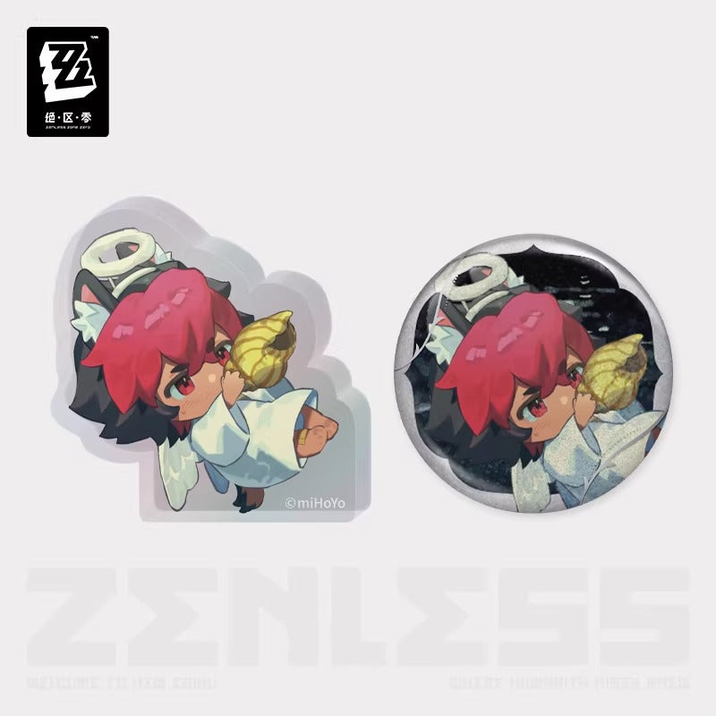 Badge et Standee Set [ZZZ Zenless Zone Zero] - The Impending Crash of Waves