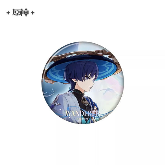 Badge [Genshin Impact] - Wanderer / Nomade / Hat guy - A Traveler on a Winter's Night