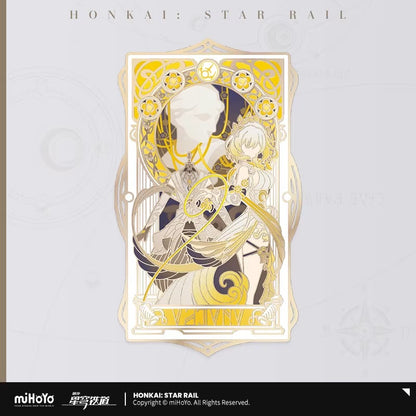 Metal Bookmark [Honkai: Star Rail] - Chrysos Heir Portrait - As I've Written Series