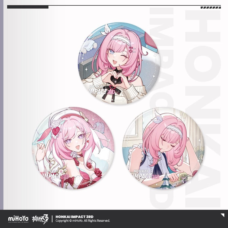 Set de 3 Badge [Honkai Impact 3rd] - Elysia: Blissful Days - Part 2 Stigmata Series