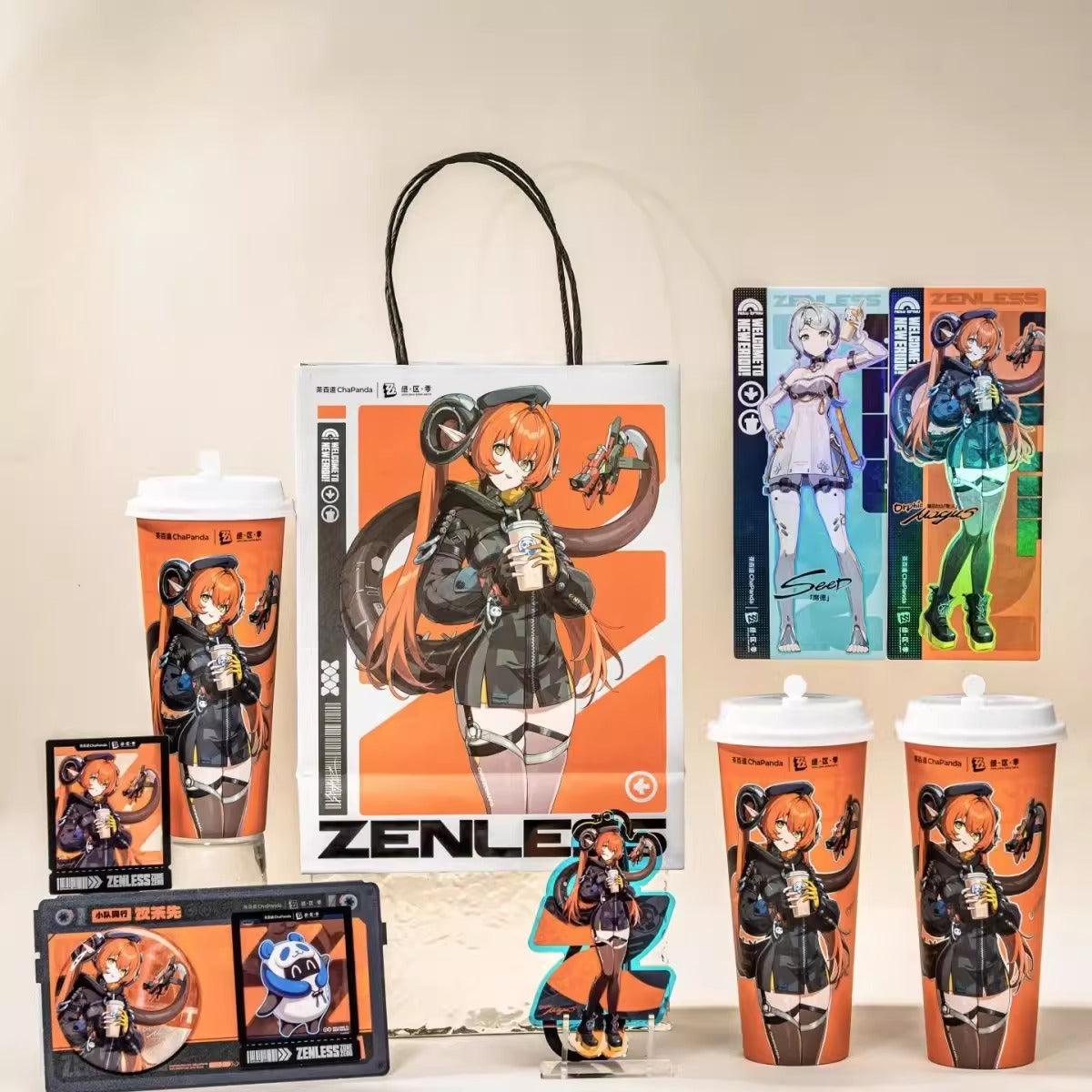 Ensemble de Produits [ZZZ Zenless Zone Zero] - Chapanda Tea Collab