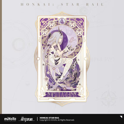 Metal Bookmark [Honkai: Star Rail] - Chrysos Heir Portrait - As I've Written Series