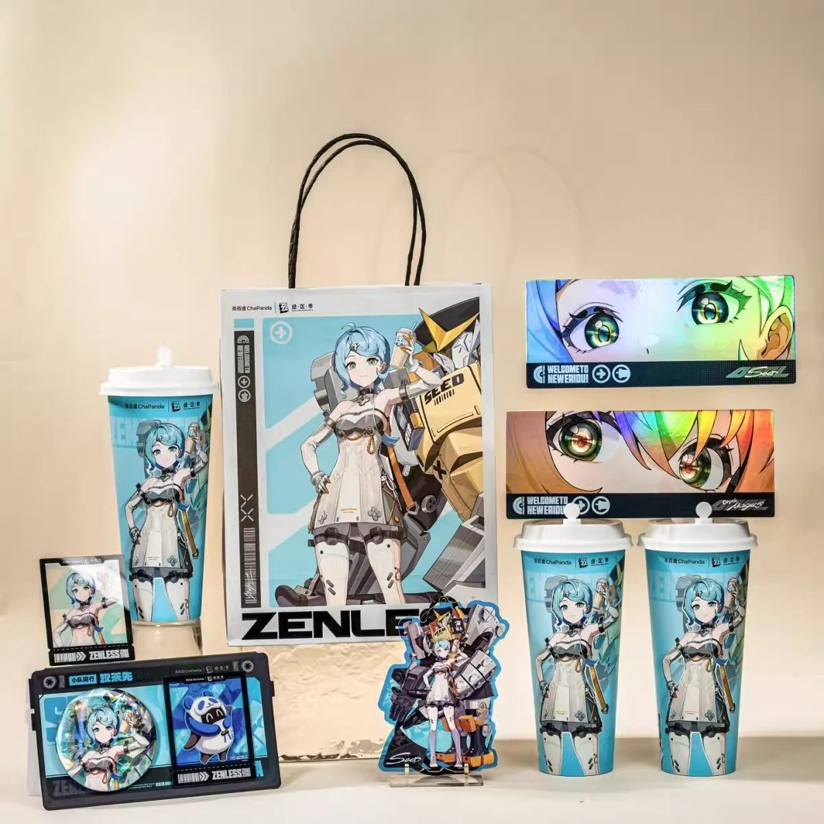 Ensemble de Produits [ZZZ Zenless Zone Zero] - Chapanda Tea Collab