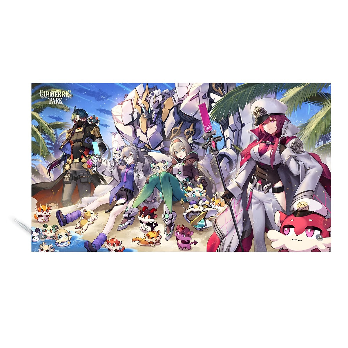 Acrylic Ornament [Honkai: Star Rail] - Blade / Silver Wolf / Firefly / Sam / Kafka - Hoyofair 2025 Chimerric Park