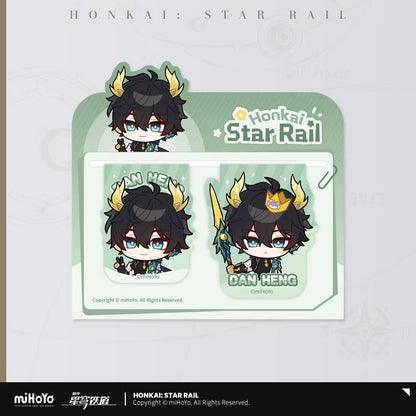 Magnetic Bookmark [Honkai: Star Rail] - Série Emoticônes / Sticker Vol.4