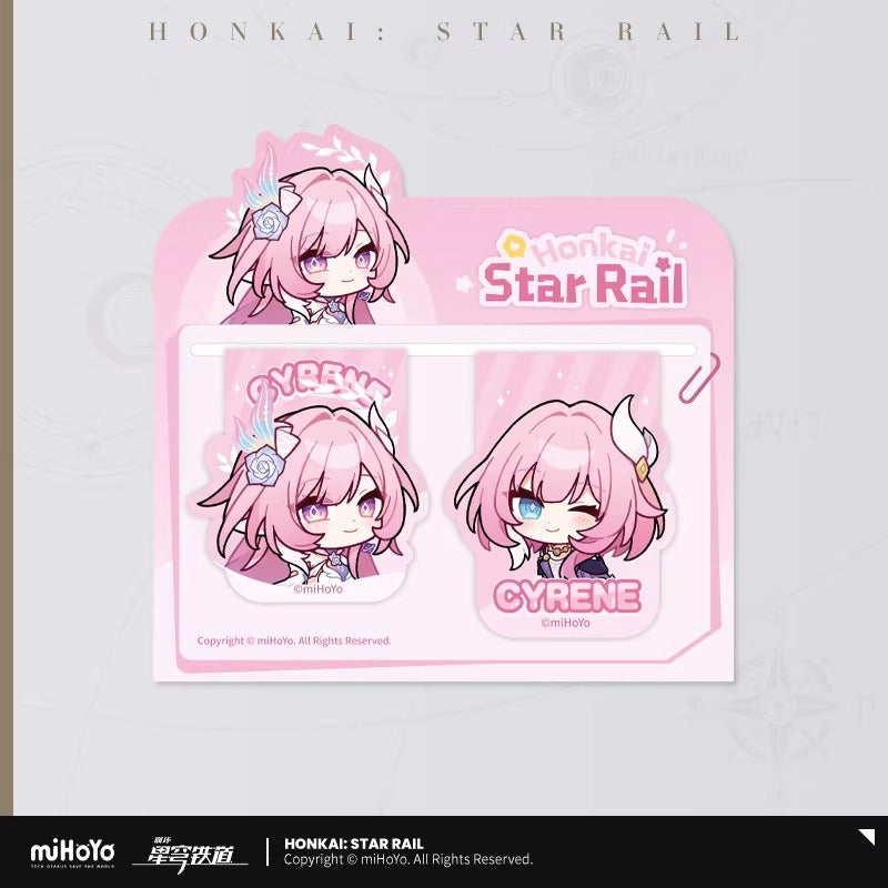 Magnetic Bookmark [Honkai: Star Rail] - Série Emoticônes / Sticker Vol.4