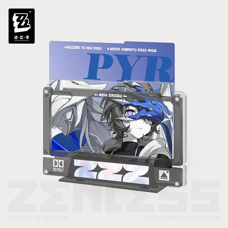 Acrylic Frame [ZZZ Zenless Zone Zero] - Pyrois - Belle ver. - Cinema Series