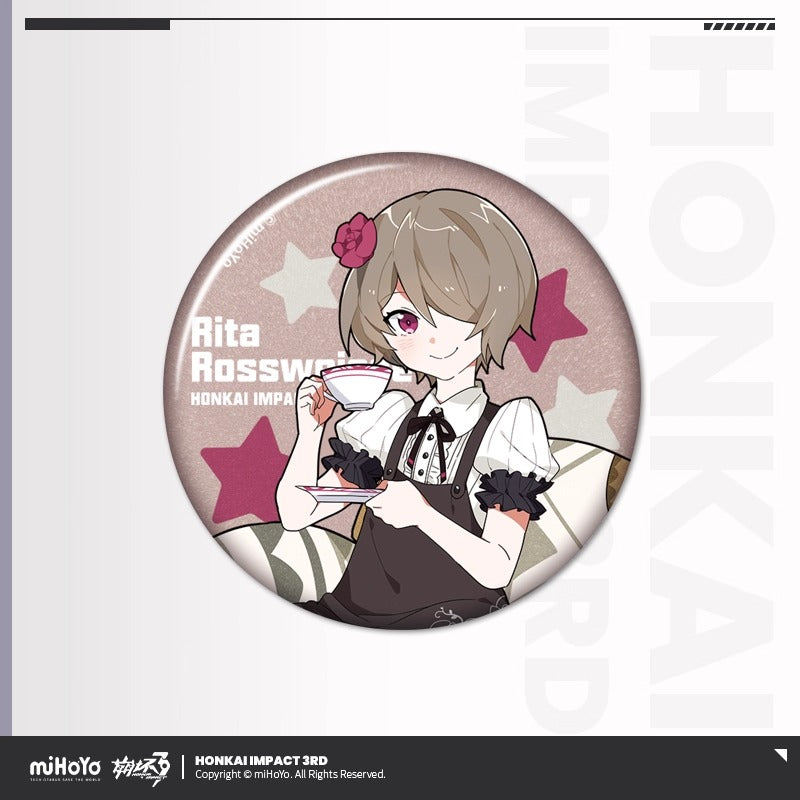 Badge [Honkai Impact 3rd] - Rita - Tiny Tea Party series