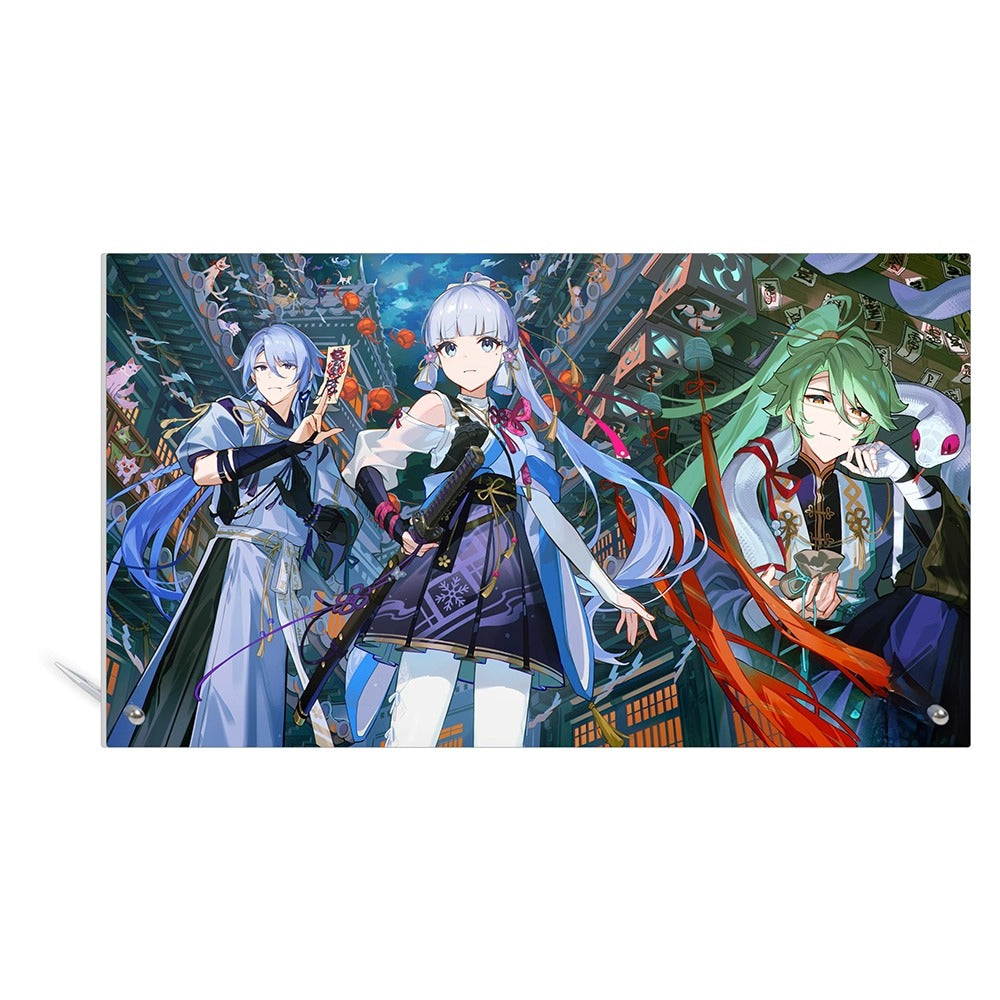 Acrylic Ornament [Genshin Impact] - Ayaka / Ayato / Baizhu - Hoyofair 2025