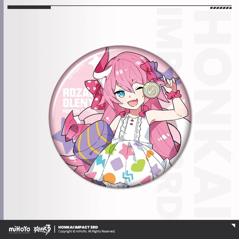 Badge [Honkai Impact 3rd] - Rozaliya - Tiny Tea Party series