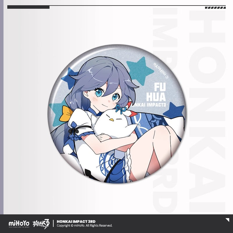 Badge [Honkai Impact 3rd] - Fu Hua - Tiny Tea Party series
