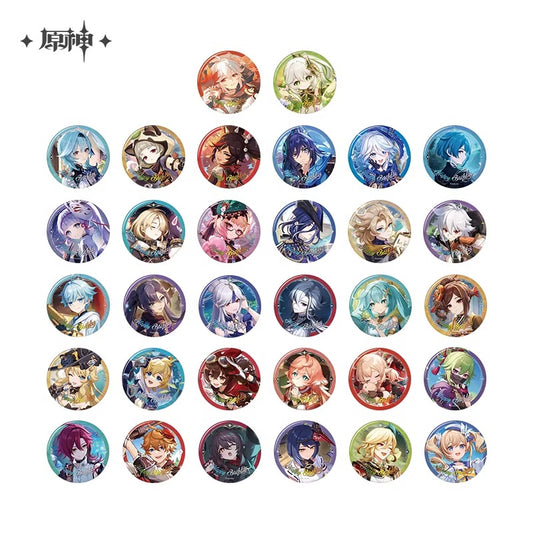 Badge [Genshin Impact] - Fateful Day 2025 Series Vol.2 - Birthday Collection