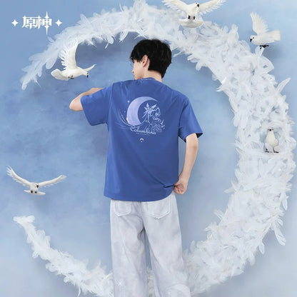 T-shirt [Genshin Impact] - Foncé - Columbina Impressions