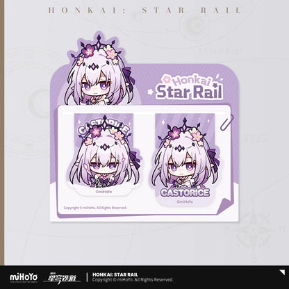 Magnetic Bookmark [Honkai: Star Rail] - Série Emoticônes / Sticker Vol.3