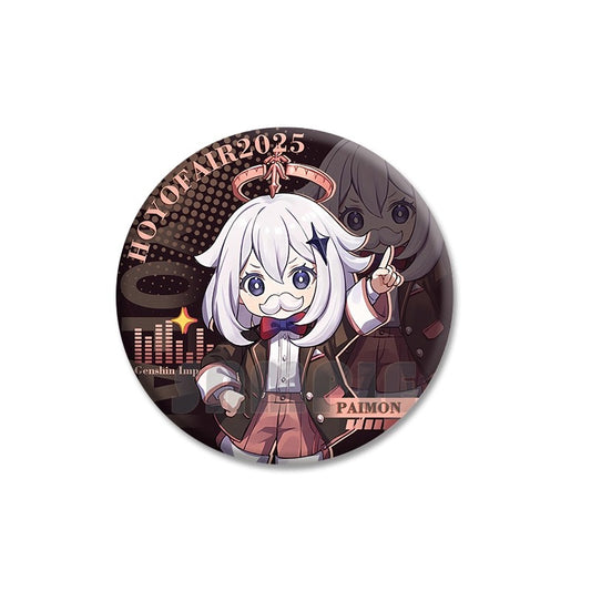 Badge [Genshin Impact] - Paimon - Hoyofair 2025 Dimensional Detective Chronicles