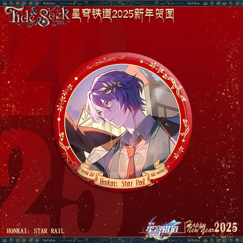Badge [Honkai: Star Rail] - Dr Ratio - Hoyofair 2025 Tide & Seek