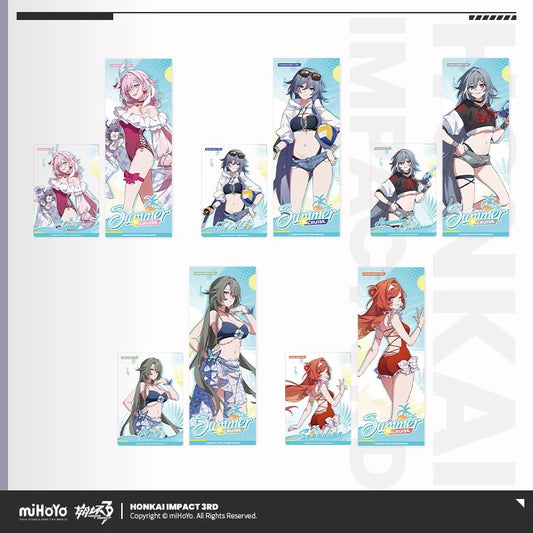 Ticket Laser et Carte PVC set [Honkai Impact 3rd] - Summer Cruise Vol.6 - Part 2 (Aleatoire)