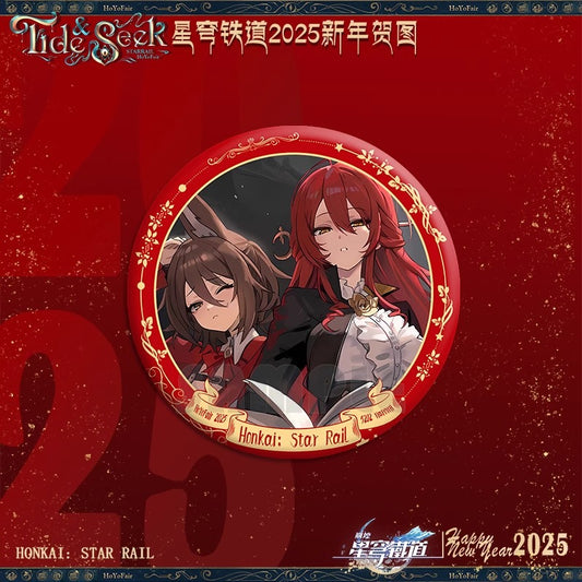 Badge [Honkai: Star Rail] - Tingyun & Himeko - Hoyofair 2025 Tide & Seek