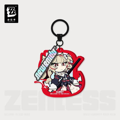 Acrylic Strap [ZZZ Zenless Zone Zero]  - Flint Workshop - Chibi Series