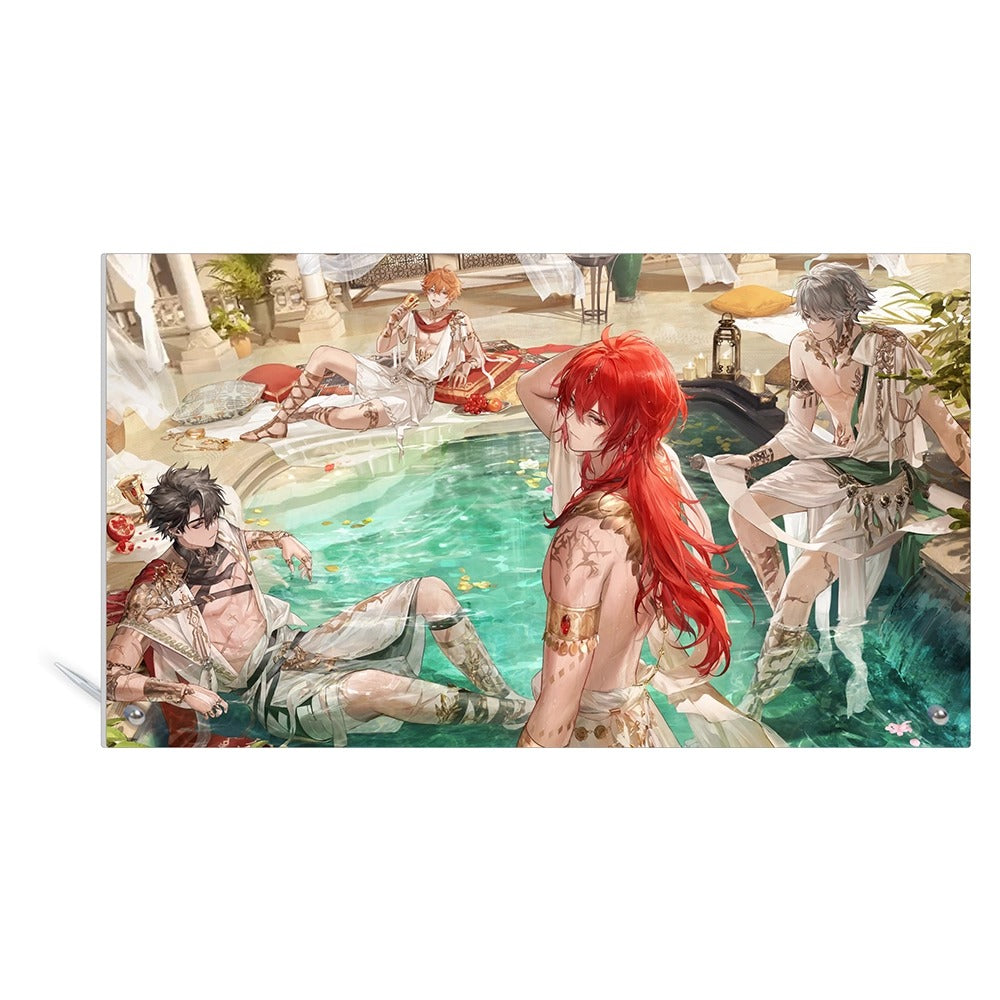 Acrylic Ornament [Genshin Impact] - Wriothesley / Diluc / Alhaitham / Tartaglia - Hoyofair 2025