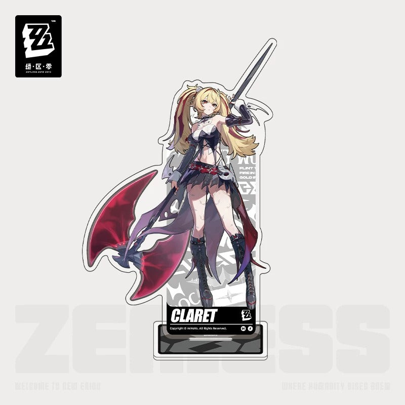 Acrylic Stand [ZZZ Zenless Zone Zero] - Flint Workshop - Portrait Series