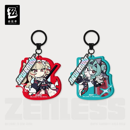 Acrylic Strap [ZZZ Zenless Zone Zero]  - Flint Workshop - Chibi Series