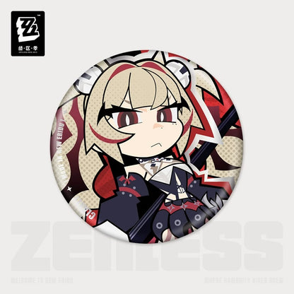 Badge [ZZZ Zenless Zone Zero] - Flint Workshop - Chibi Series