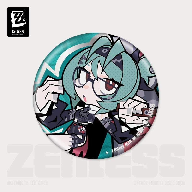 Badge [ZZZ Zenless Zone Zero] - Flint Workshop - Chibi Series