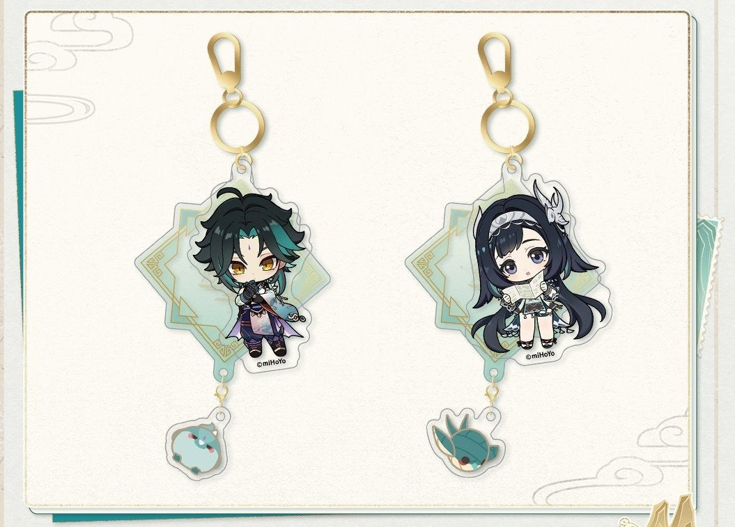 Acrylic Strap [Genshin Impact] - Chibi - Genshin Impact x Guizhou collaboration