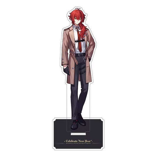 Acrylic Stand [Genshin Impact] - Diluc - Hoyofair 2025 Dimensional Detective Chronicles