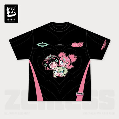 T-shirt [ZZZ Zenless Zone Zero] - AOD Angels of Delusion - PINK Sweet Attack series