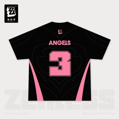 T-shirt [ZZZ Zenless Zone Zero] - AOD Angels of Delusion - PINK Sweet Attack series