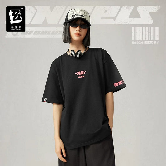 T-Shirt [ZZZ Zenless Zone Zero] - Noir - Angels of Delusion - ZZZ STUDIO
