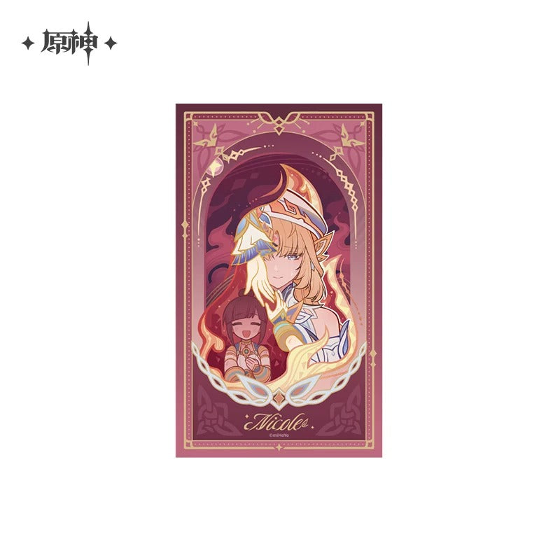 Carte Réfractive de Collection Set [Genshin Impact] - Nicole Angel's Duty