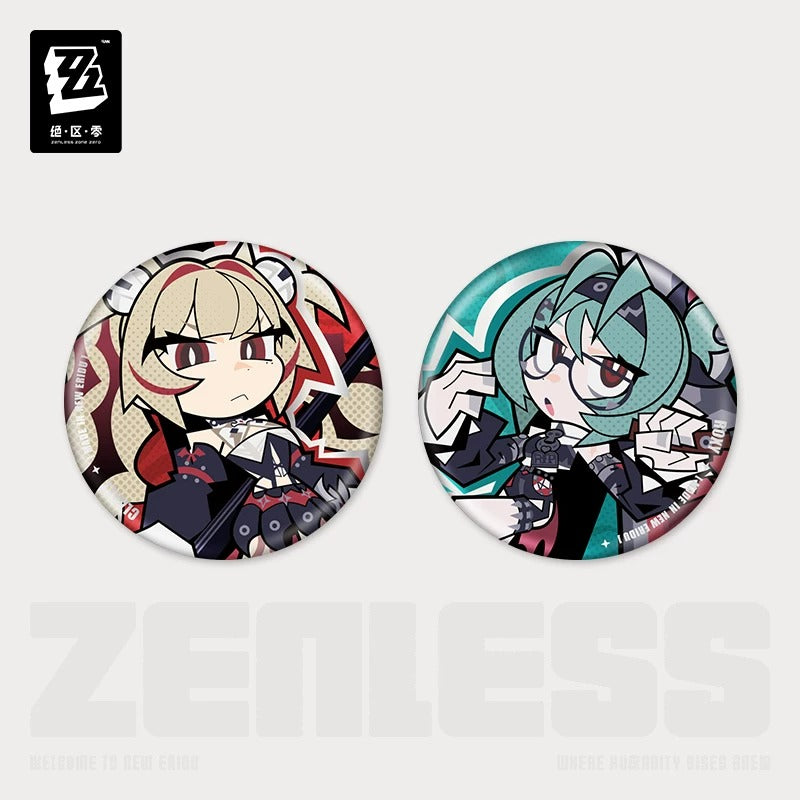 Badge [ZZZ Zenless Zone Zero] - Flint Workshop - Chibi Series