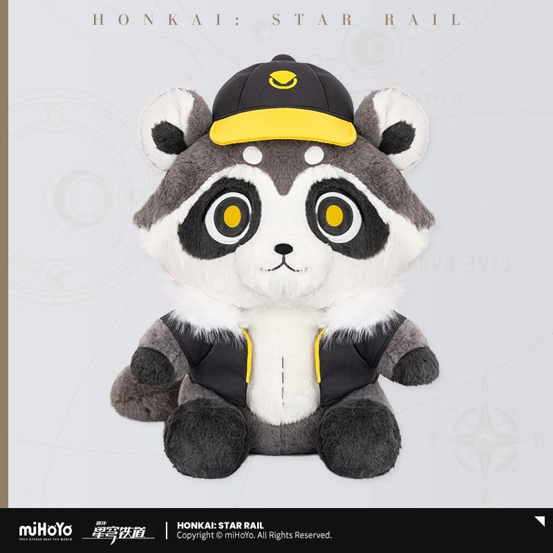 Peluche Keychain [Honkai: Star Rail] - Baseball Racoon - Fluffy Across the Blue series