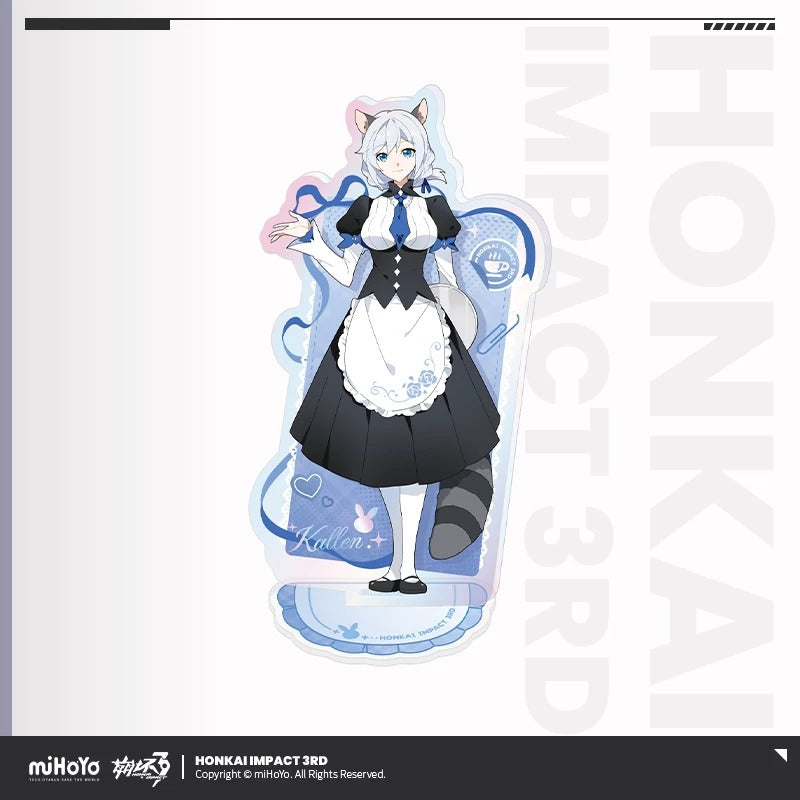 Acrylic Stand [Honkai Impact 3rd] - La Vita a Bella - Cafe Valkyries series