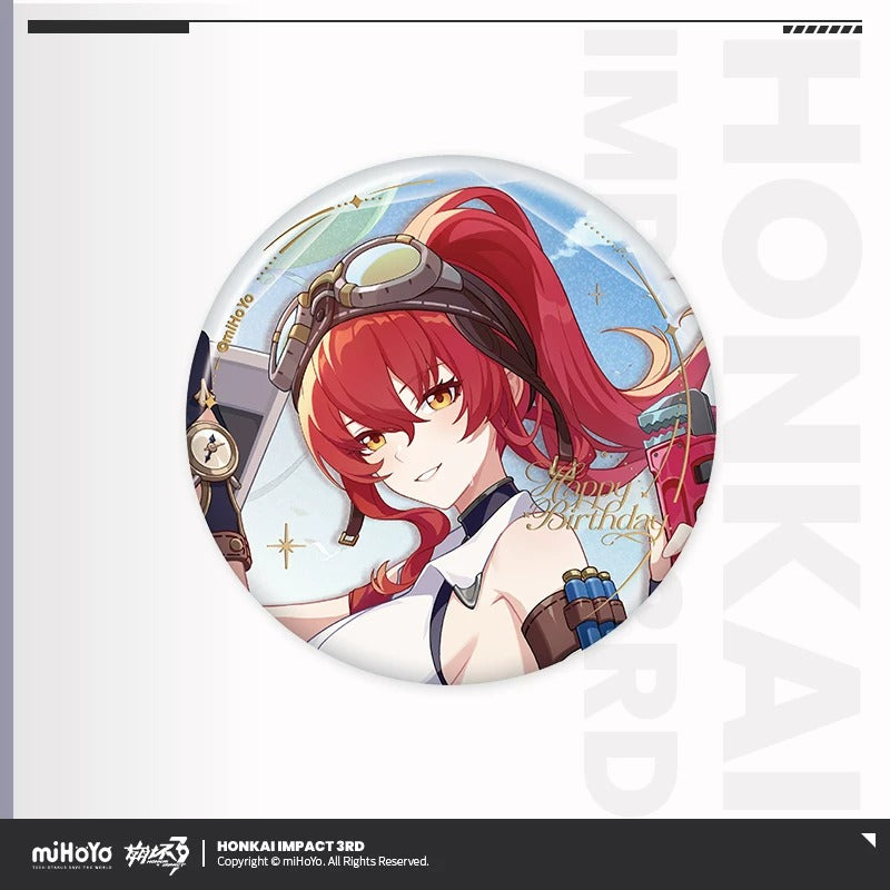 Badge [Honkai Impact 3rd] - Himeko - 2026 Birthday Series